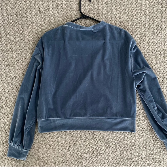 Zara Velvet Sweatshirt - Picture 3 of 7